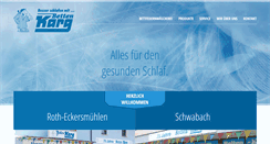 Desktop Screenshot of betten-karg.de